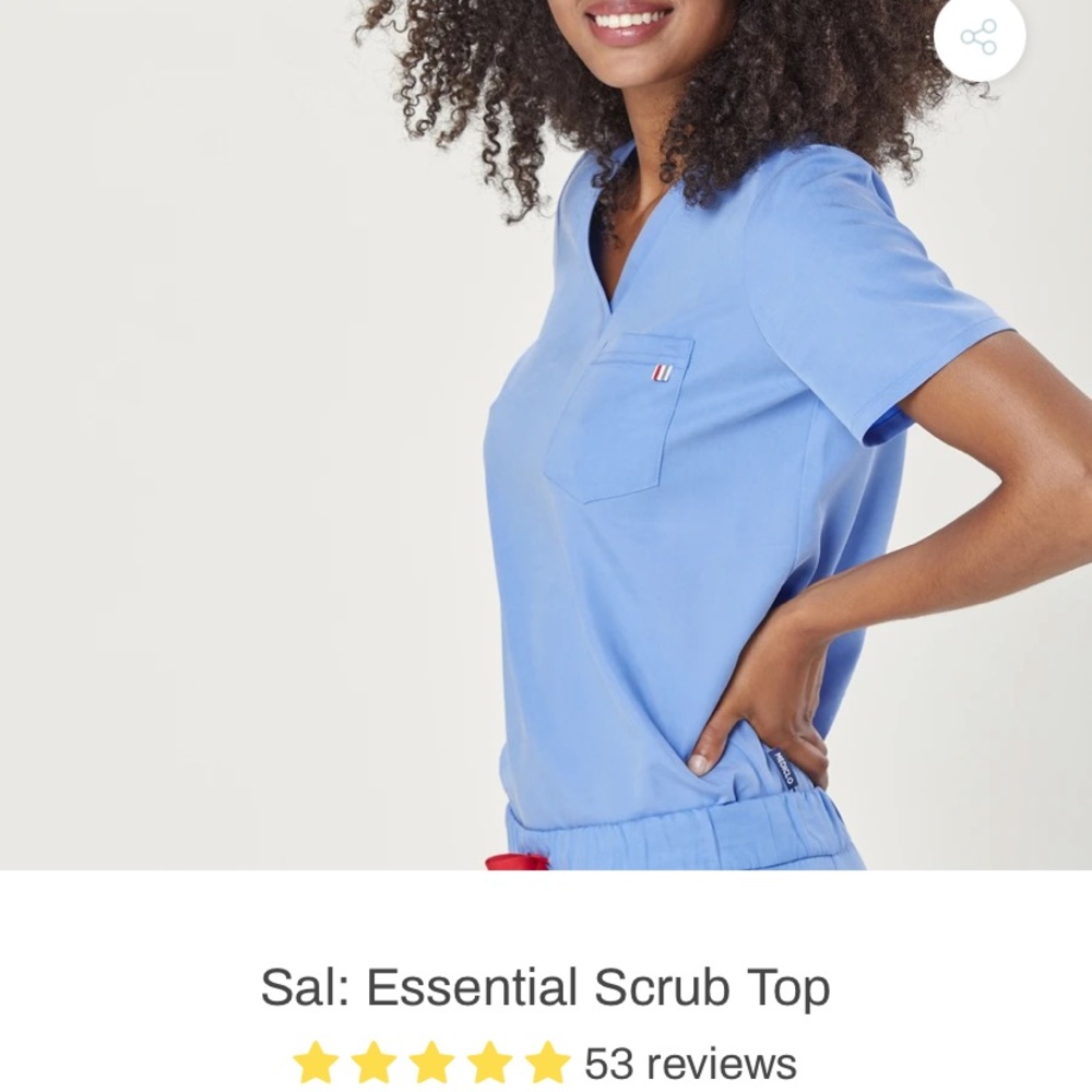 ISO Mediclo Sal Scrub Top